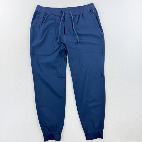 7 Diamonds Infinity Jogger Pants Mens XL Blue Drawstring Pockets Athletic - Picture 1 of 8